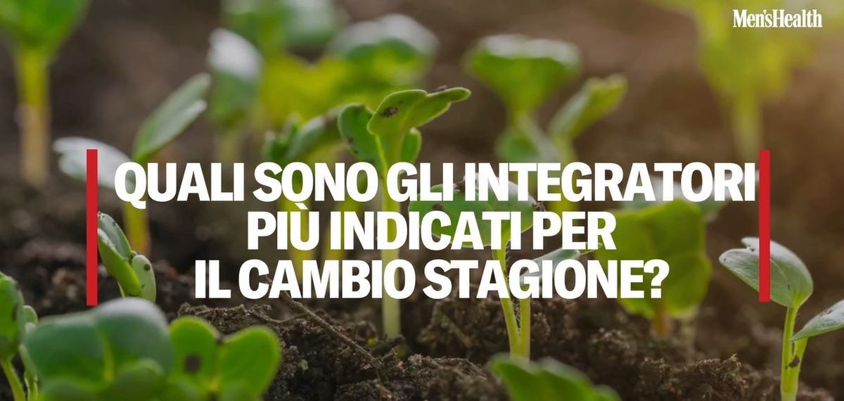 preview for Quali sono gli integratori più indicati per il cambio stagione