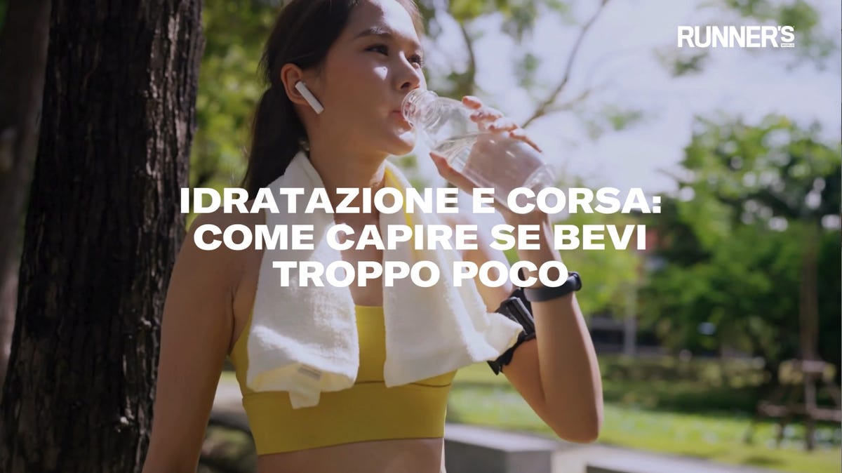 preview for Idratazione e corsa: come capire se bevi troppo poco