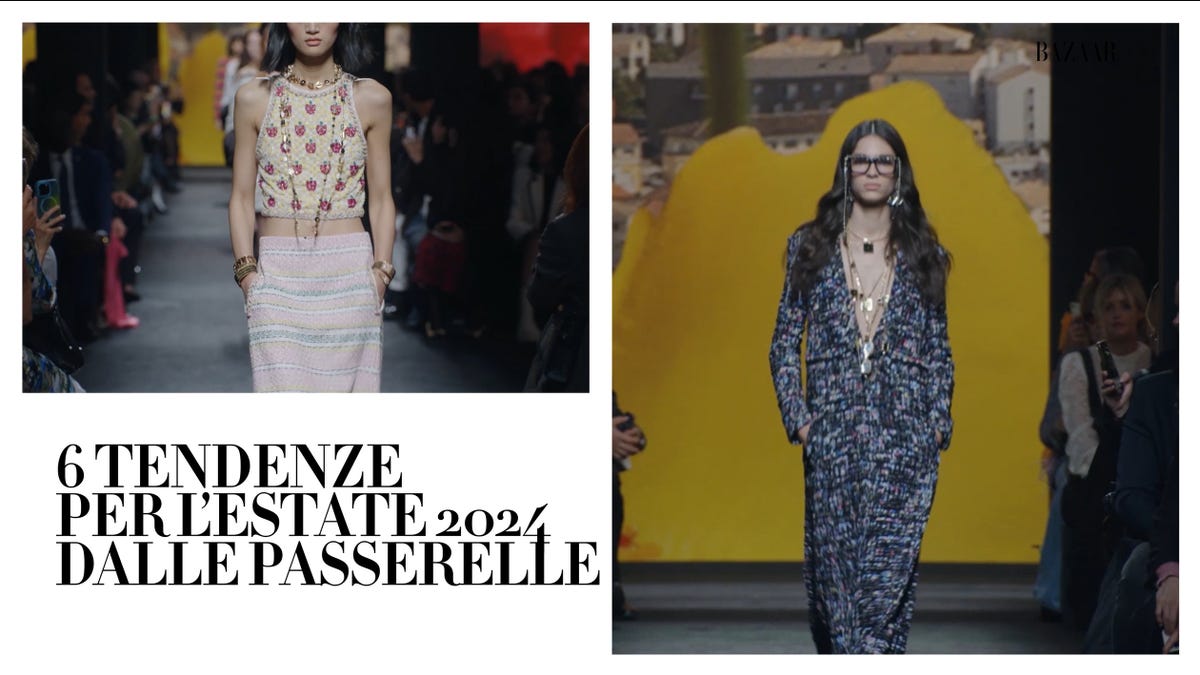 preview for 6 tendenze per l’estate 2024 dalle passerelle