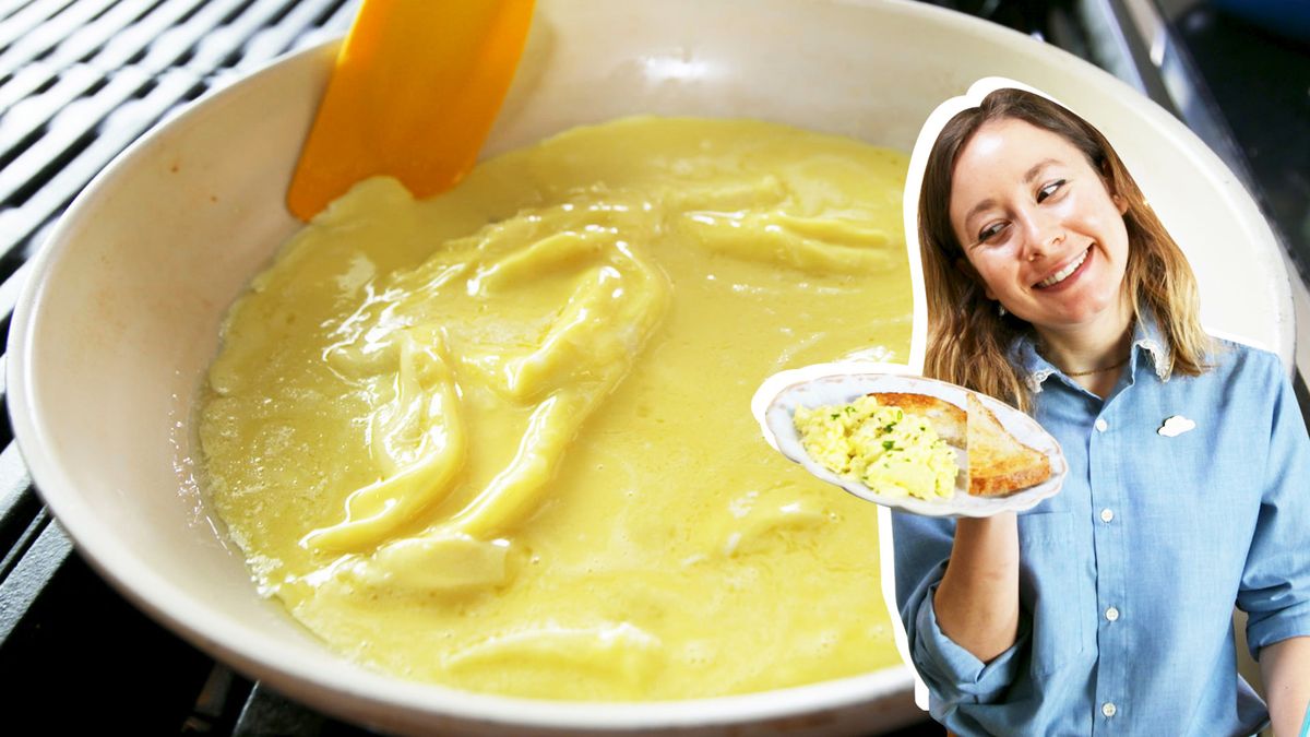 preview for How To Make The Best Scrambled Eggs Ever | Delish Insanely Easy