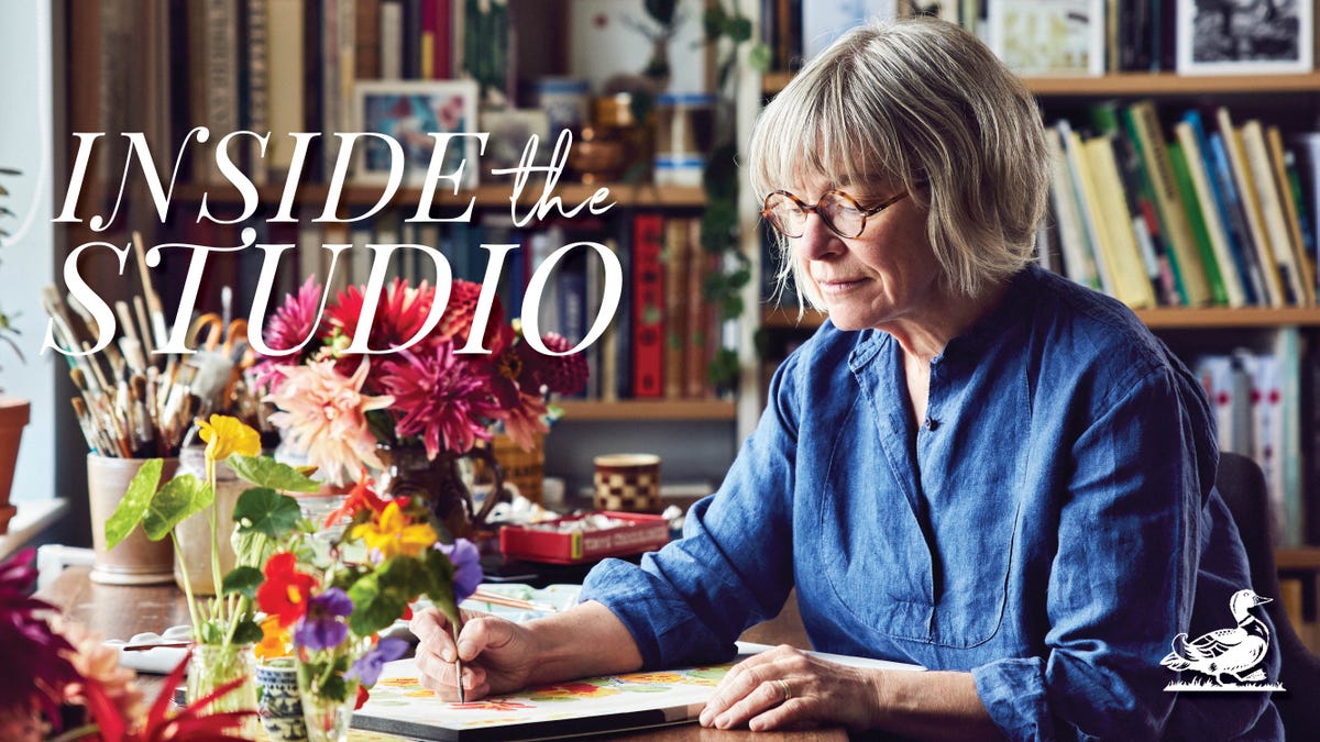 preview for Inside the studio | Angie Lewin