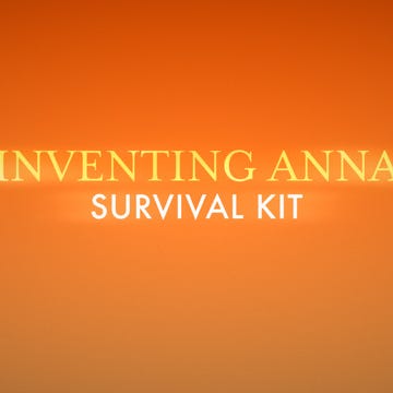 inventing anna survival kit