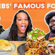 celebs' famous foods