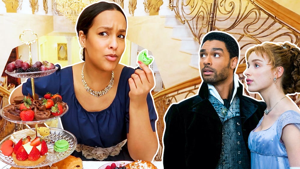 preview for I Ate Like The Bridgertons For 3 Days