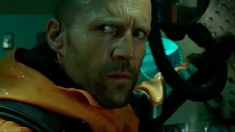 Jason Statham S Shark Movie The Meg Trailer Makes A Splash