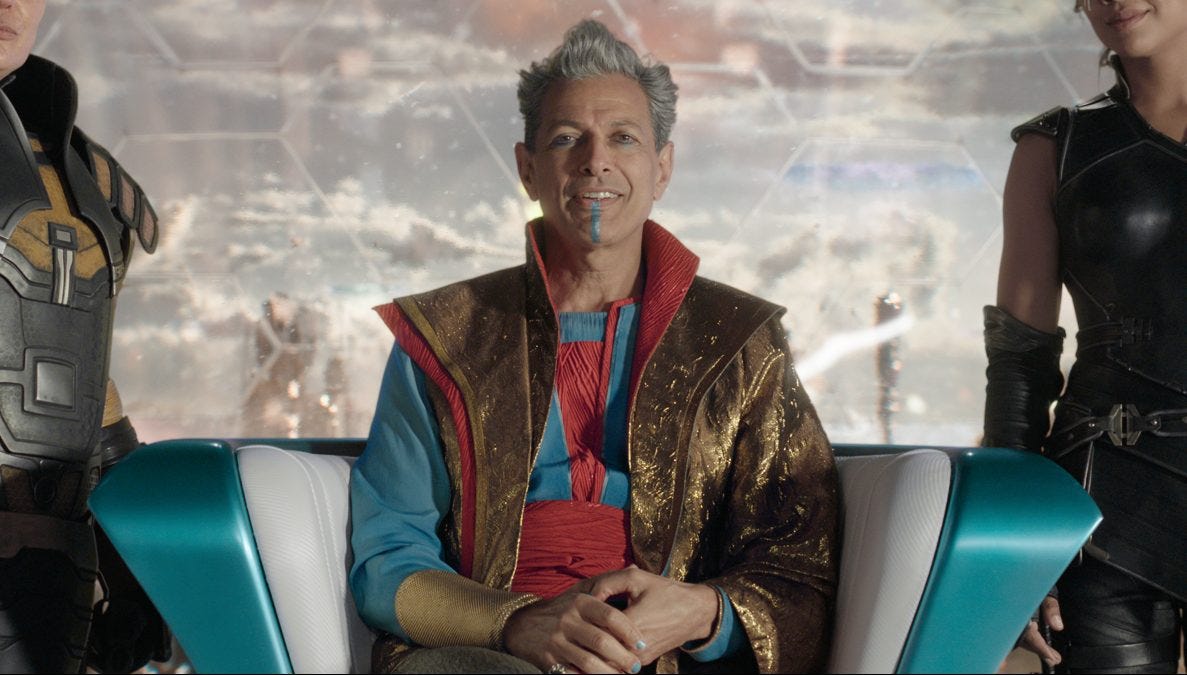 Jeff Goldblum May Be Reprising His Role as The Grandmaster in THOR: LOVE  AND THUNDER — GeekTyrant