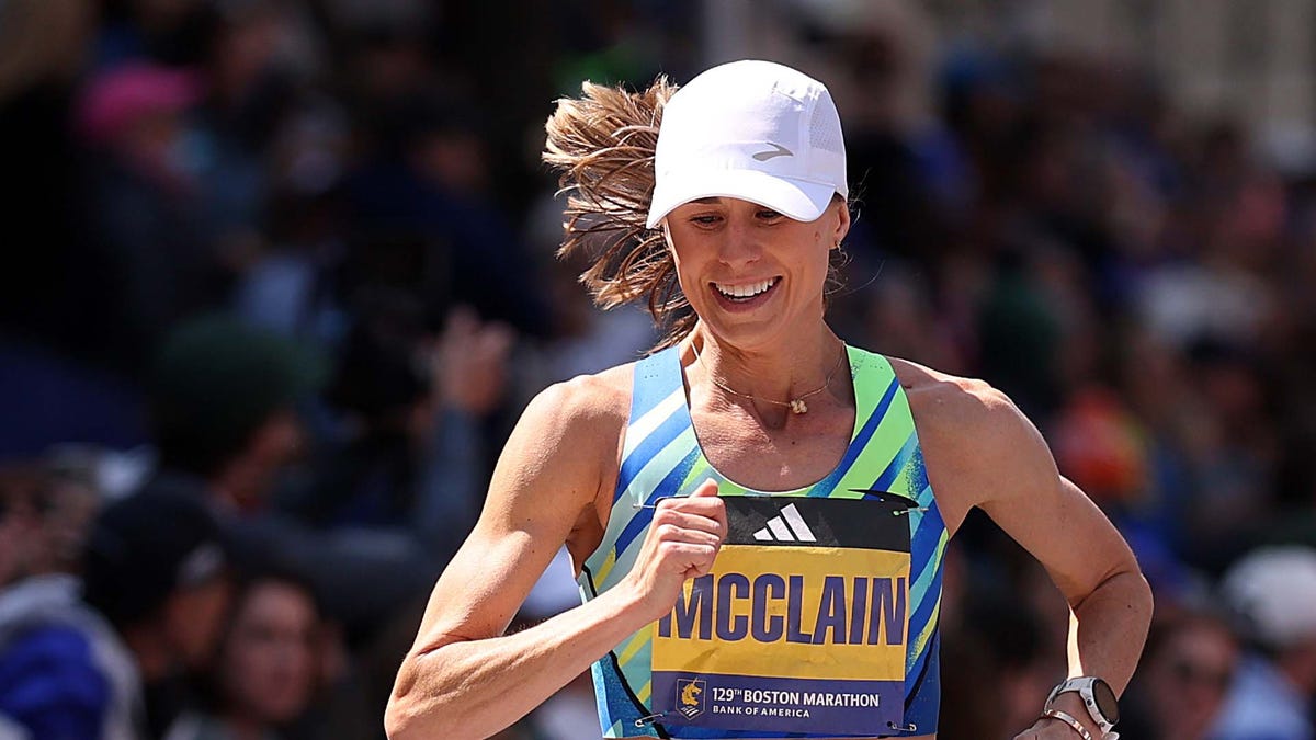preview for Jess McClain Feels Good After The Boston Marathon, But Next Year She's Reaching For The Podium
