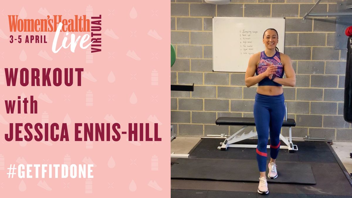 preview for 45 Minute Total Body Home Workout with Jessica Ennis-Hill