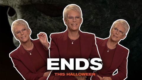 preview for Jamie Lee Curtis on her final outing in Halloween Ends