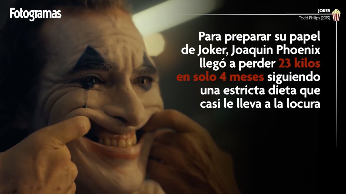 preview for 'Joker' y la estricta dieta de Joaquin Phoenix
