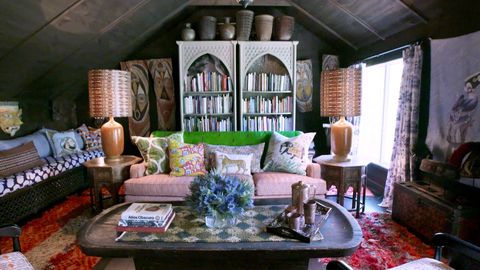 preview for Home Tour: John Robshaw's Converted Barn in Connecticut