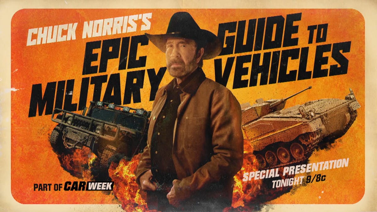 Chuck Norris Has a New Show About Badass Military Vehicles