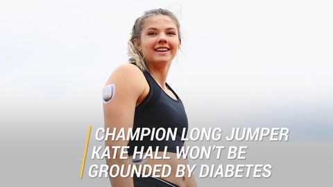 preview for Champion Long Jumper Kate Hall Won't Be Grounded By Diabetes