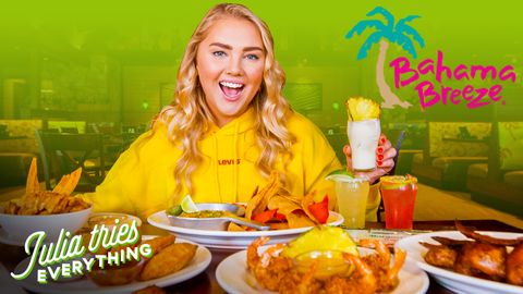 preview for Trying 31 Of The Most Popular Menu Items At Bahama Breeze | Delish