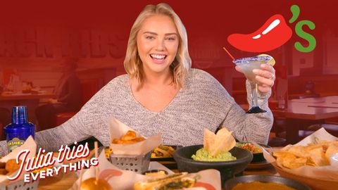 preview for Julia Tries 45 Menu Items At Chili's