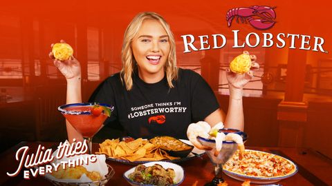 preview for Julia Tries ALL Of Red Lobster's Most Famous Menu Items