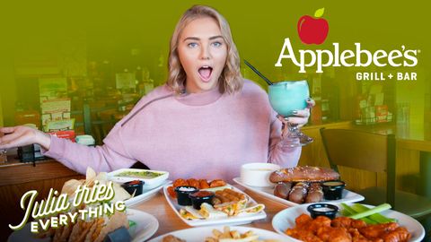 preview for Julia Tries The Most Popular Menu Items At Applebee's