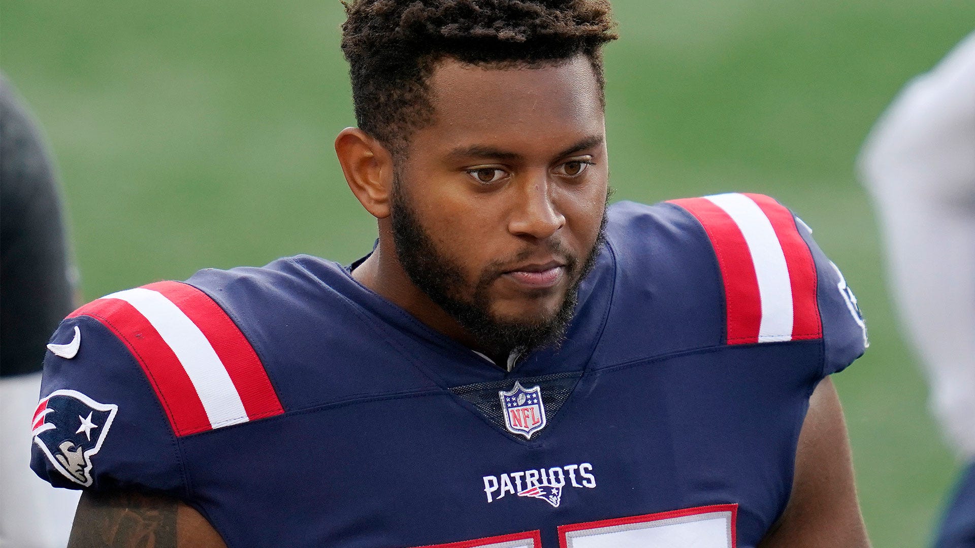 Patriots offensive lineman Justin Herron lauded as hero for saving elderly  woman from attack