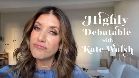 preview for Kate Walsh Talks Thanksgiving, Potatoes and Toilet Roll Placement Preference