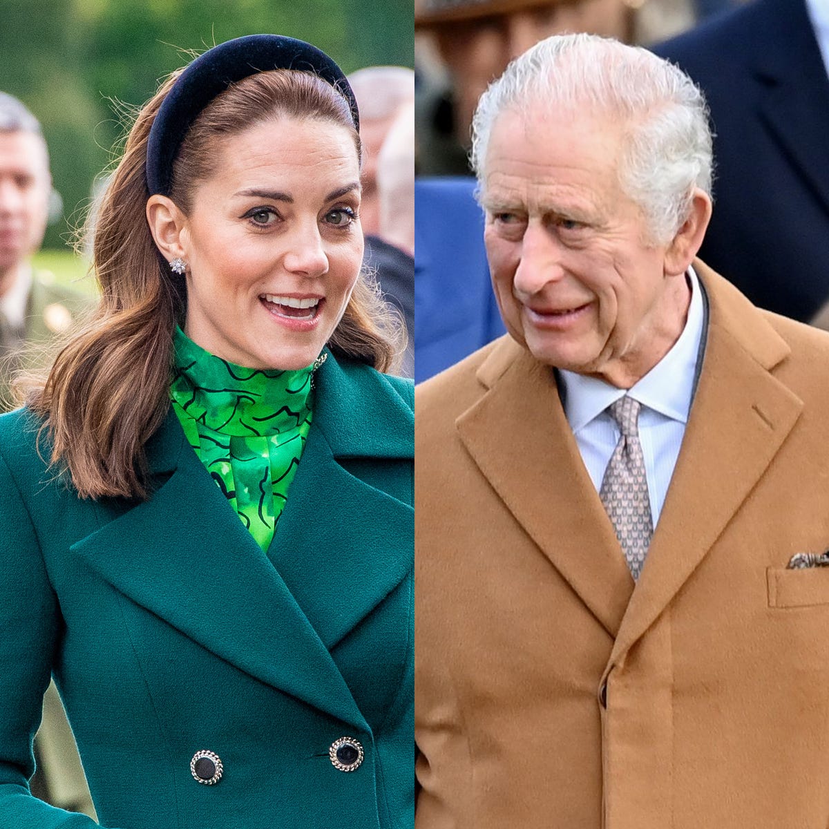 la princesa de gales, kate middleton, y el rey carlos iii de inglaterra