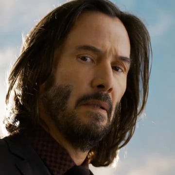 keanu reeves, matrix resurrections teaser trailer