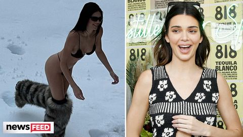 preview for Kendall Jenner’s Snow Outfit Has The Internet Confused?!