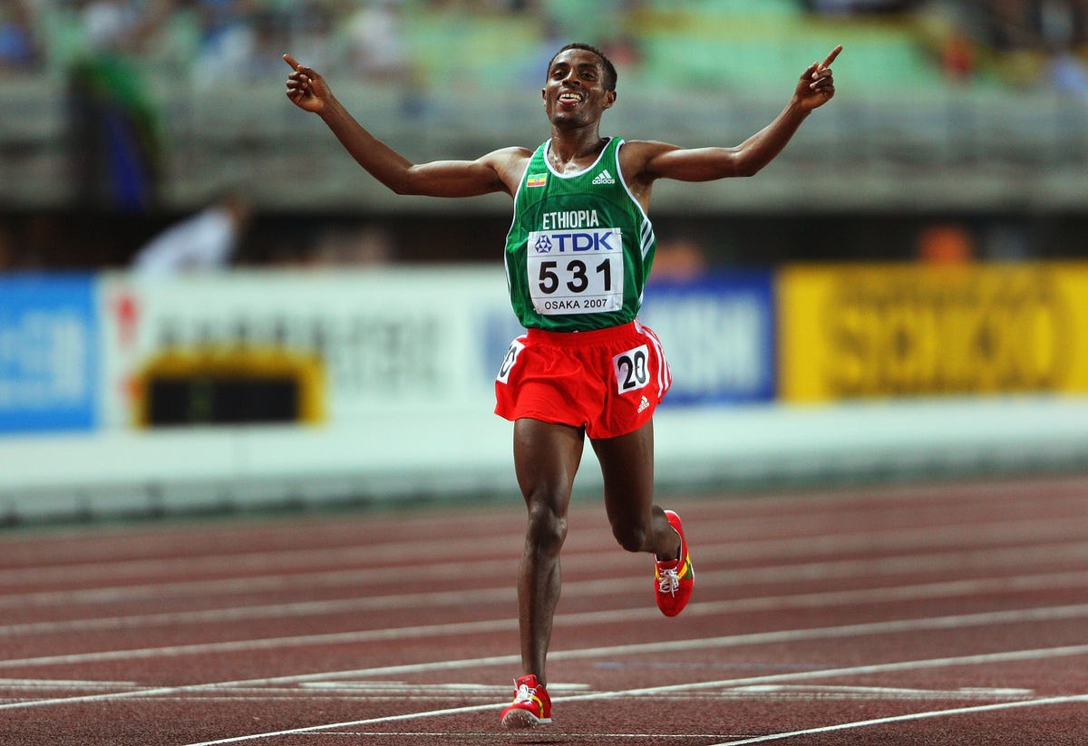 kenenisa bekele, anunciado para el maratón de boston