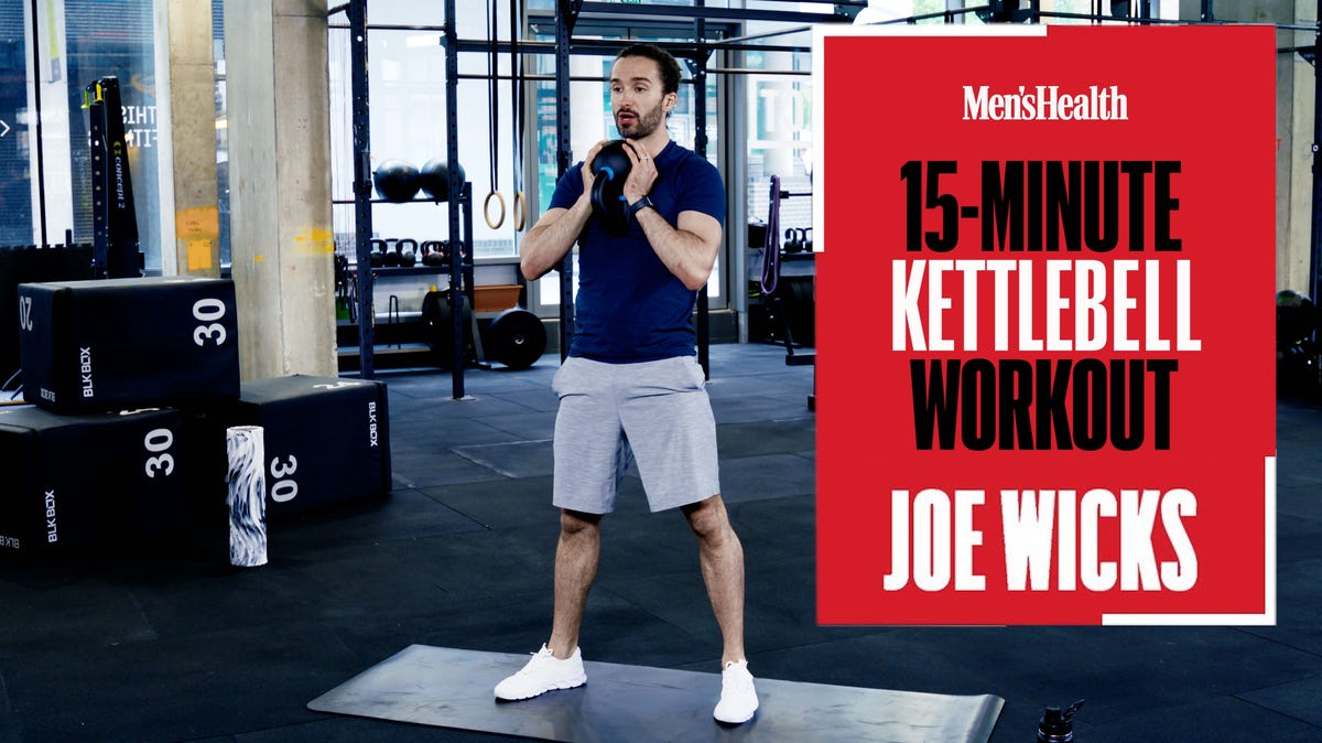 preview for Joe Wick's 15-Minute Full-body Kettlebell Workout