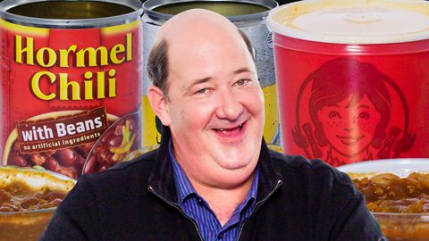 preview for 'The Office' Star Brian Baumgartner Tries And Ranks All The Most Popular Chilis
