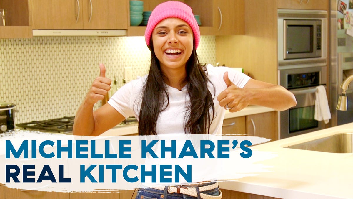 preview for Michelle Khare Shows Us Her Real Home Kitchen