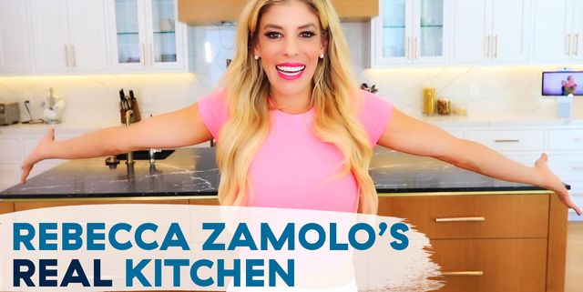 Rebecca Zamolo's Kitchen Has An Entire Faucet Just For Alkaline Water.