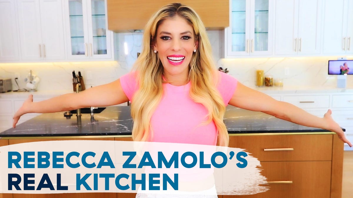 YouTuber Rebecca Zamolo Shows Off Her New Home Kitchen