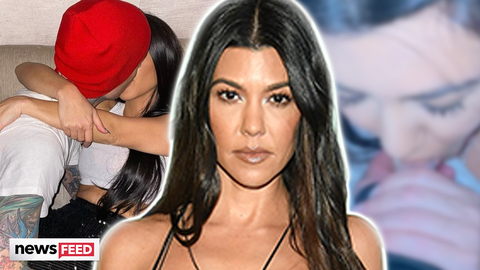 preview for Kourtney Kardashian SUCKS On Travis Barker's Thumb In Odd Birthday Post!