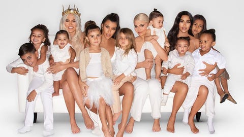 Kim Kardashian Shared A New Picture With All Four Of Her Kids