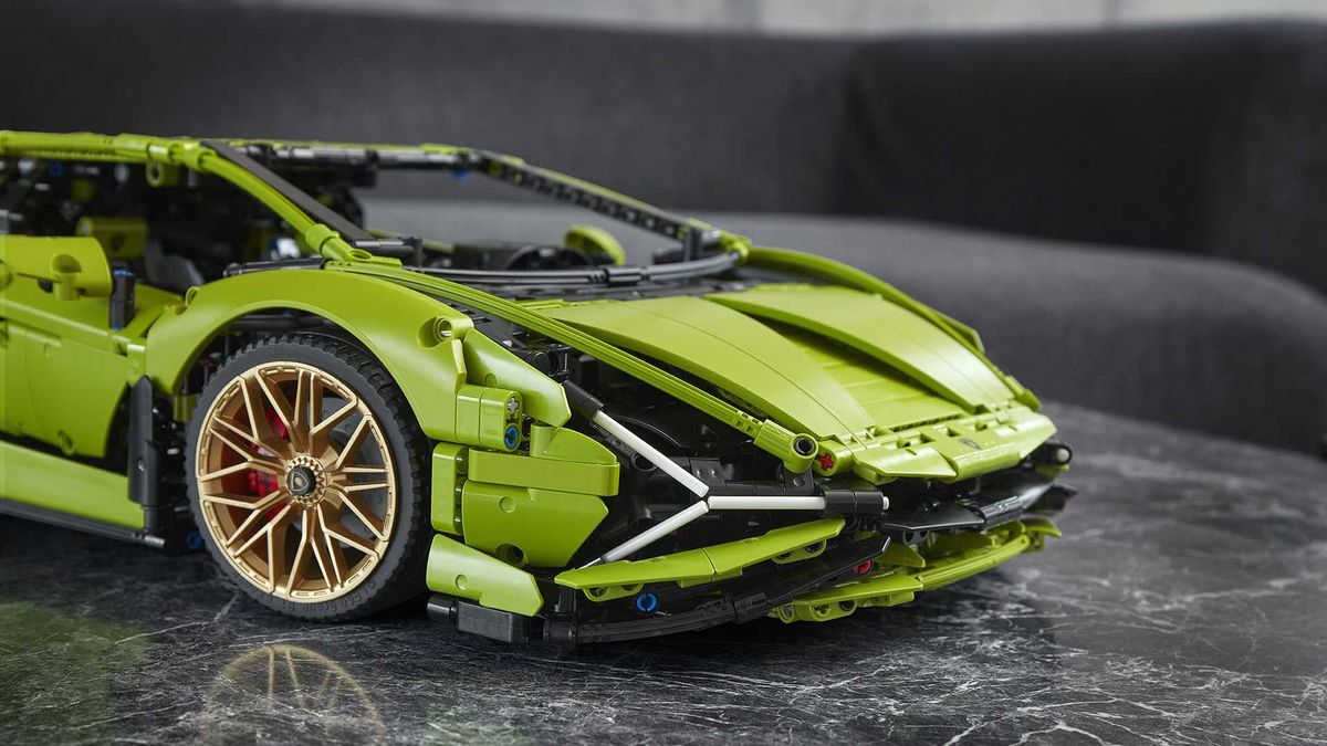 preview for El Lamborghini Sián de Lego Technic se descubre