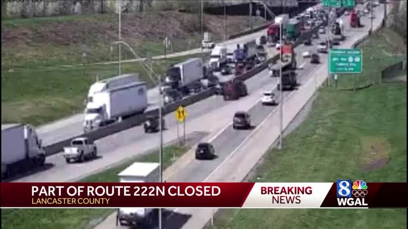 Update Route 222 Reopens In Lancaster County