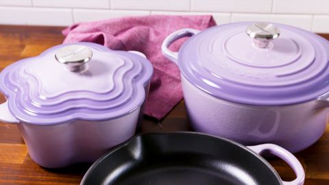preview for Le Creuset's Lavender Collection Makes Even the Shabbiest Kitchens Look Chic