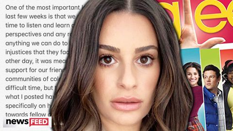 preview for Lea Michele Apologizes After 'Glee' Co-Stars Expose Her Discriminatory Comments
