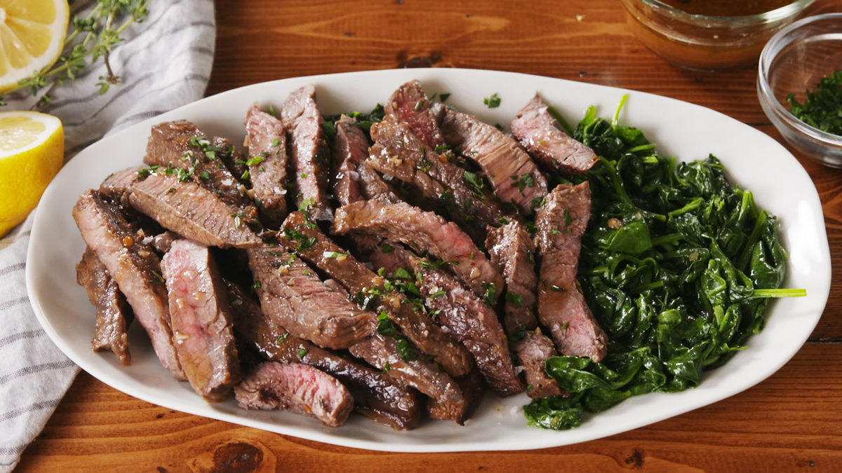 preview for The Sauce In This Lemon Butter Steak Is Out This World