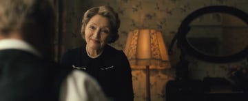 lesley manville, mr burton trailer