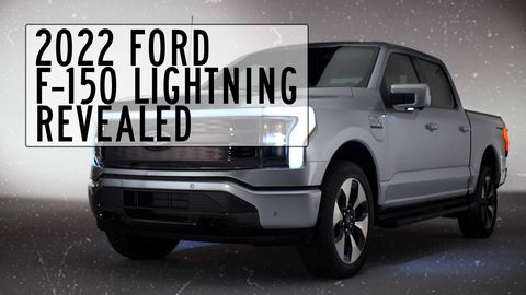 preview for 2022 Ford F-150 Lightning Electric Pickup Truck Revealed