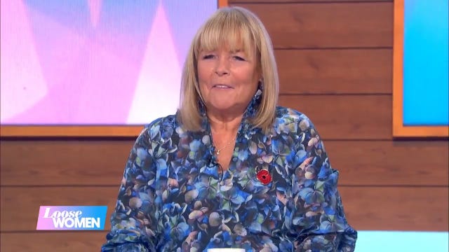 loose women s linda robson accidentally drops f bomb live on air