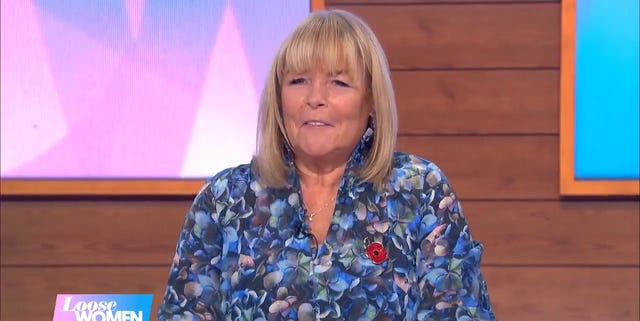 loose women s linda robson accidentally drops f bomb live on air