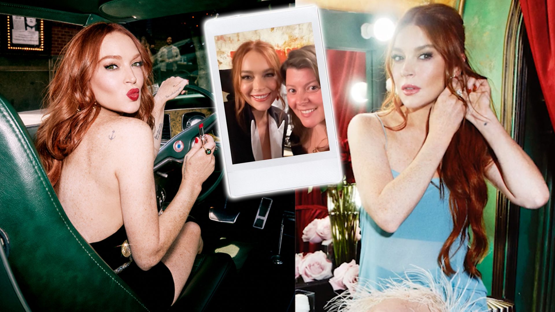 Lindsay Lohan Gets Styled in Cosmos How I Styled — Lindsay Lohan How I Styled Cosmopolitan 2022 picture