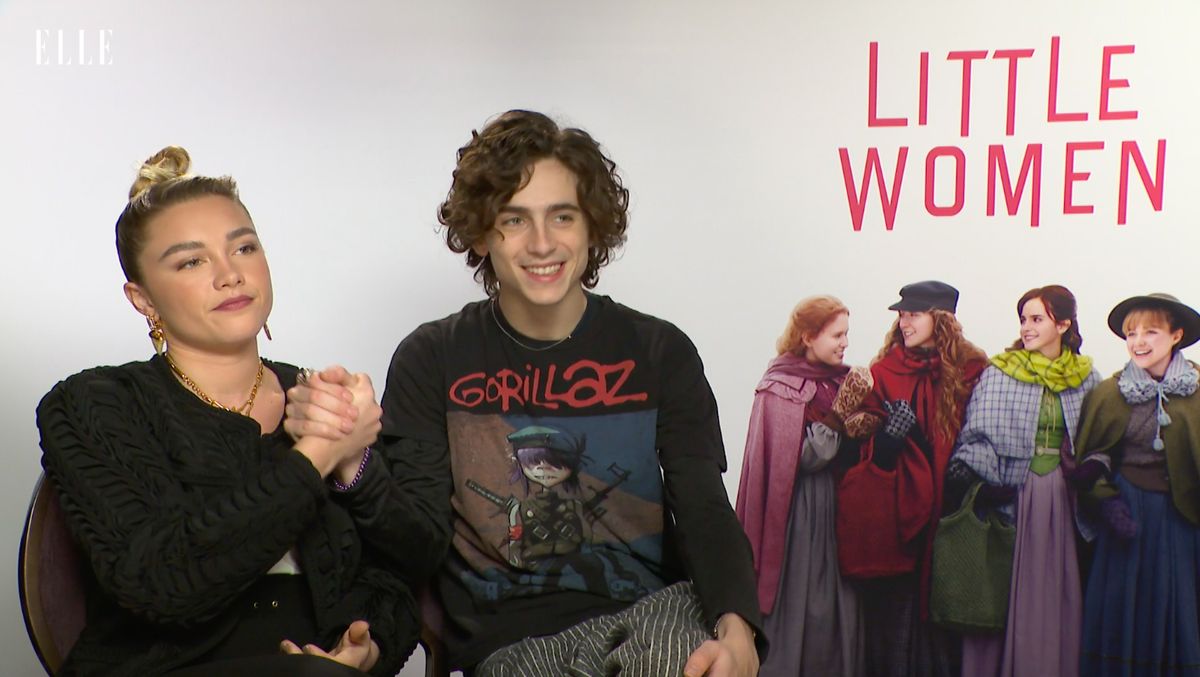 preview for ELLE UK Plays 'Which Castmate Would You Pick?' With The 'Little Women' Cast?