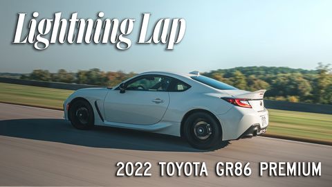 preview for 2022 Toyota GR86 Premium at Lightning Lap 2022