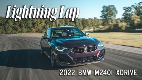 preview for 2022 BMW M240i xDrive at Lightning Lap 2022