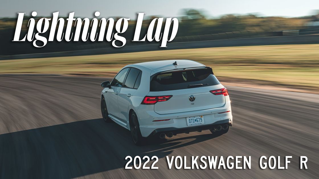 preview for 2022 Volkswagen Golf R at Lightning Lap 2022