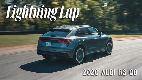 preview for 2020 Audi RS Q8 at Lightning Lap 2022