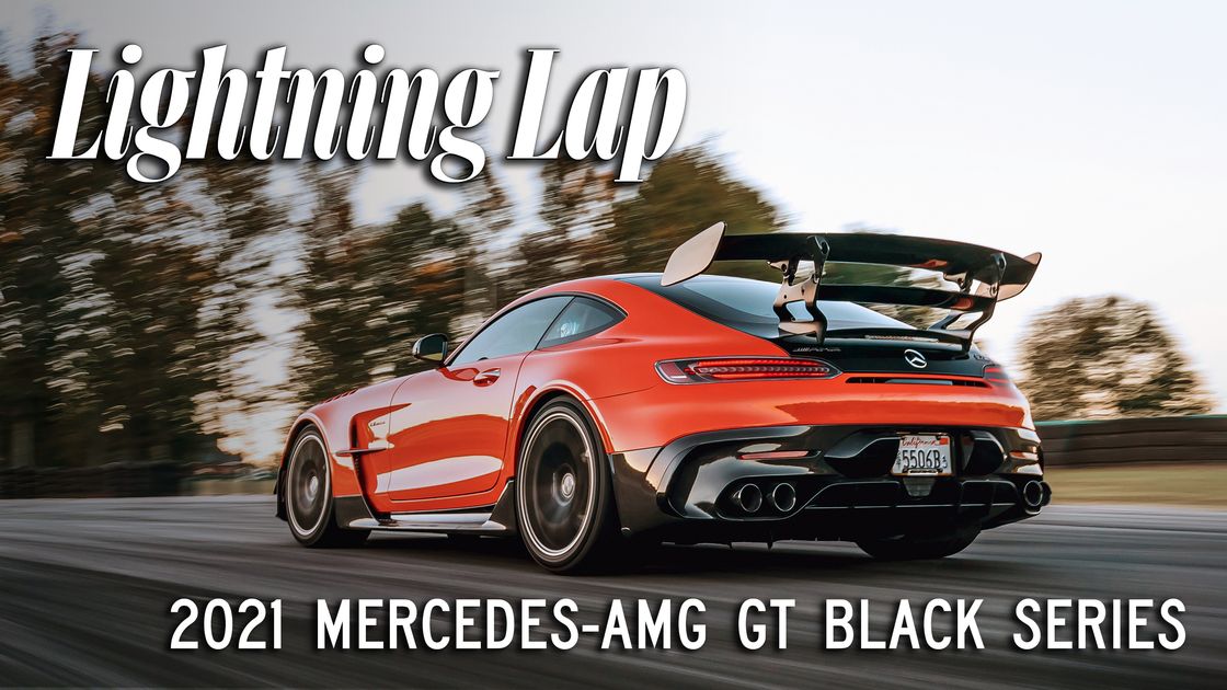 preview for 2021 Mercedes-AMG GT Black Series at Lightning Lap 2022